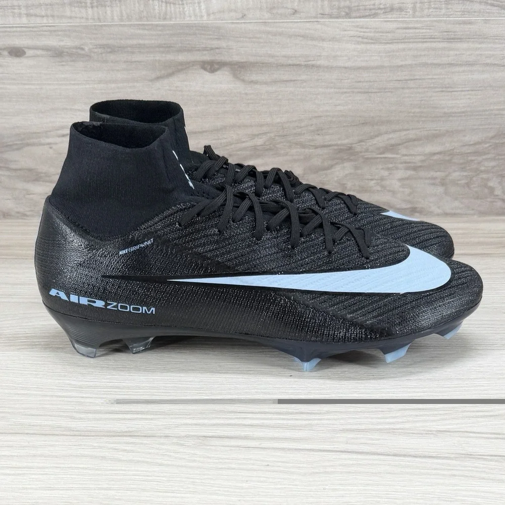 Nike Air Mercurial Superfly 10 Elite FG Shadow Pack Black Men Sz 13 FQ1454-001